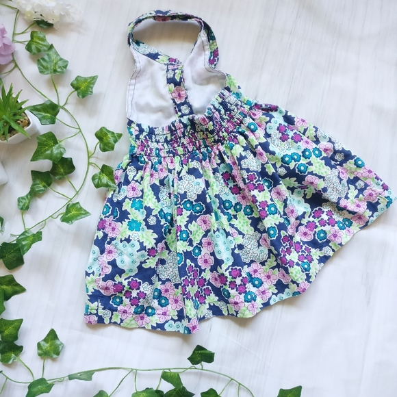 🍒 Floral Dress with Bloomers - Picture 4 of 5